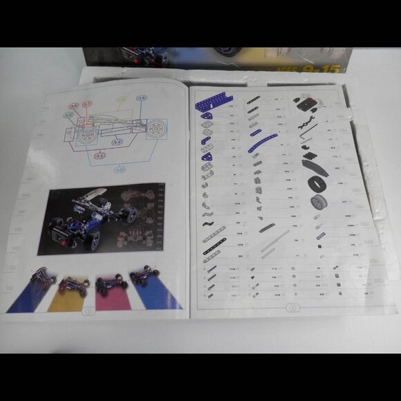 Vintage 1998 Erector Master Connection Vehicle Builder Kit Meccano 030050 Buggy - Picture 6 of 9